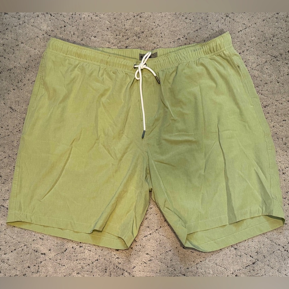 Charles and a Half Light Green Men's Shorts XXL Extra Large 2X